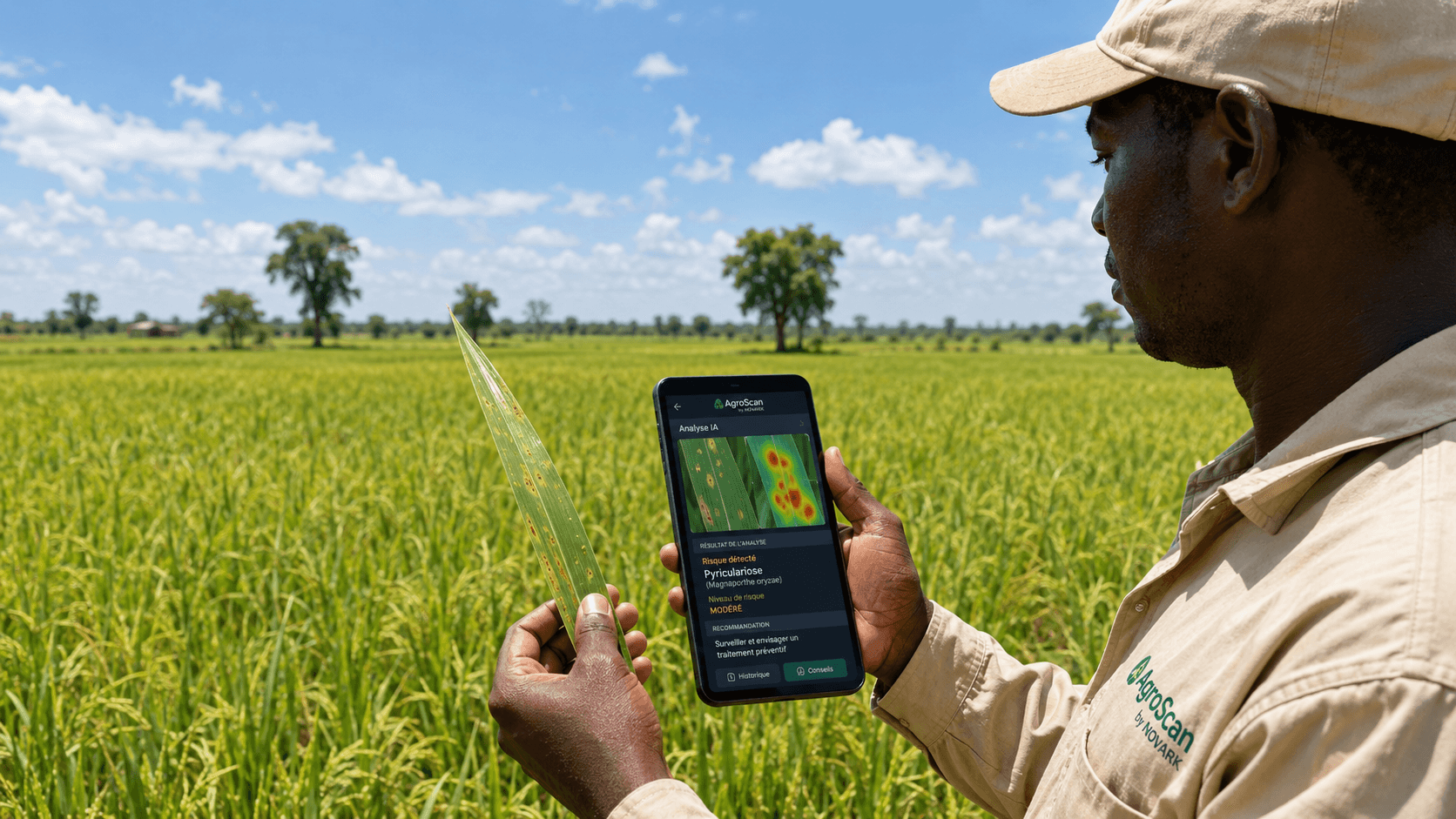 AgroScan : détecter
avant qu'il soit trop tard.